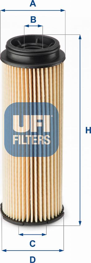 UFI 25.148.00 - Filter za ulje www.molydon.hr