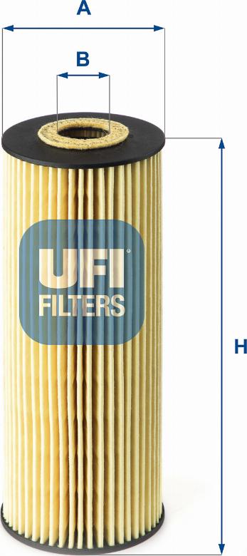 UFI 25.162.00 - Filter za ulje www.molydon.hr