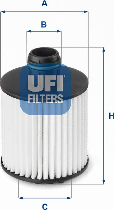 UFI 25.139.00 - Filter za ulje www.molydon.hr