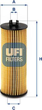 UFI 25.248.00 - Filter za ulje www.molydon.hr