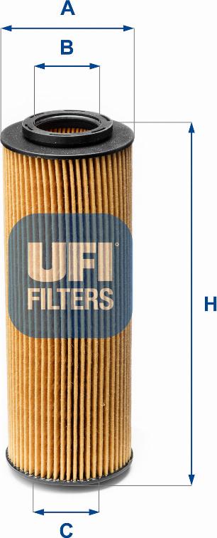 UFI 25.213.00 - Filter za ulje www.molydon.hr