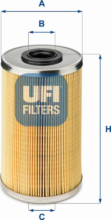 UFI 26.694.00 - Filter za gorivo www.molydon.hr