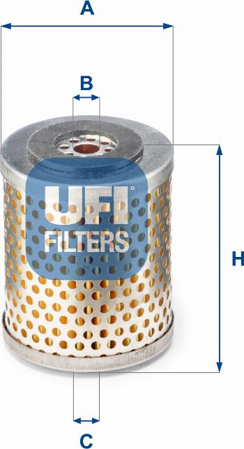 UFI 26.663.00 - Filter za gorivo www.molydon.hr