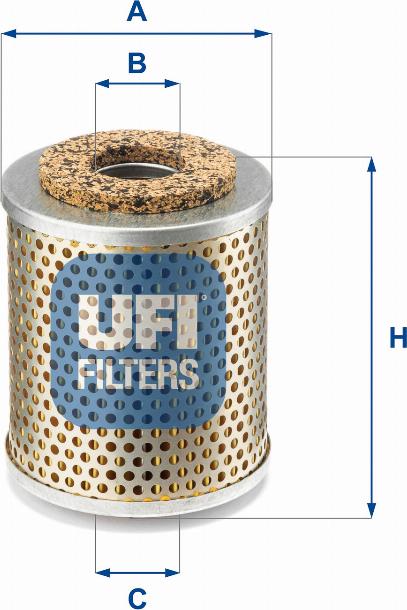 UFI 26.606.00 - Filter za gorivo www.molydon.hr