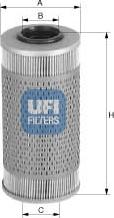 UFI 26.689.00 - Filter za gorivo www.molydon.hr