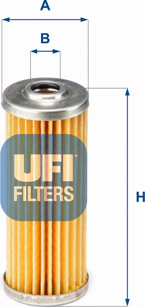 UFI 26.683.00 - Filter za gorivo www.molydon.hr