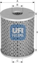 UFI 26.678.00 - Filter za gorivo www.molydon.hr