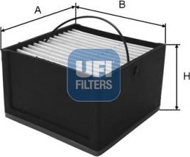 UFI 26.059.00 - Filter za gorivo www.molydon.hr