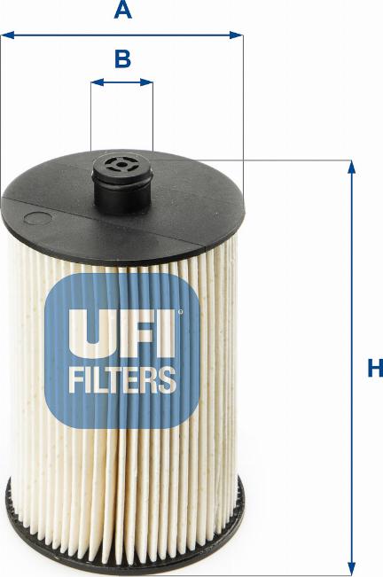 UFI 26.018.00 - Filter za gorivo www.molydon.hr