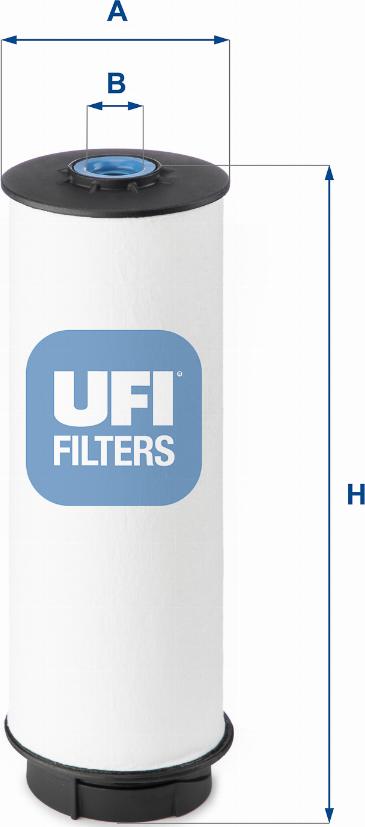 UFI 26.080.00 - Filter za gorivo www.molydon.hr