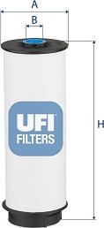 UFI 26.080.01 - Filter za gorivo www.molydon.hr