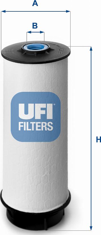 UFI 26.034.00 - Filter za gorivo www.molydon.hr