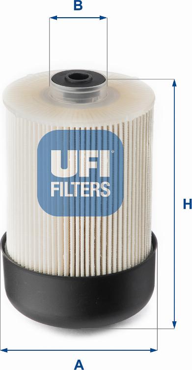 UFI 26.114.00 - Filter za gorivo www.molydon.hr