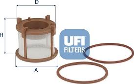 UFI 26.171.00 - Filter za gorivo www.molydon.hr