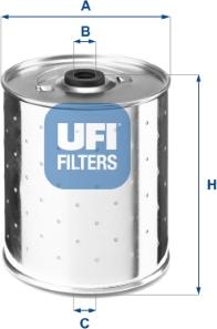 UFI 20.012.00 - Filter za ulje www.molydon.hr