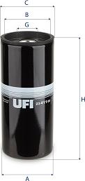 UFI 23.411.00 - Filter za ulje www.molydon.hr