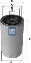 UFI 23.153.00 - Filter za ulje www.molydon.hr