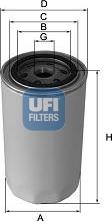 UFI 23.124.01 - Filter za ulje www.molydon.hr