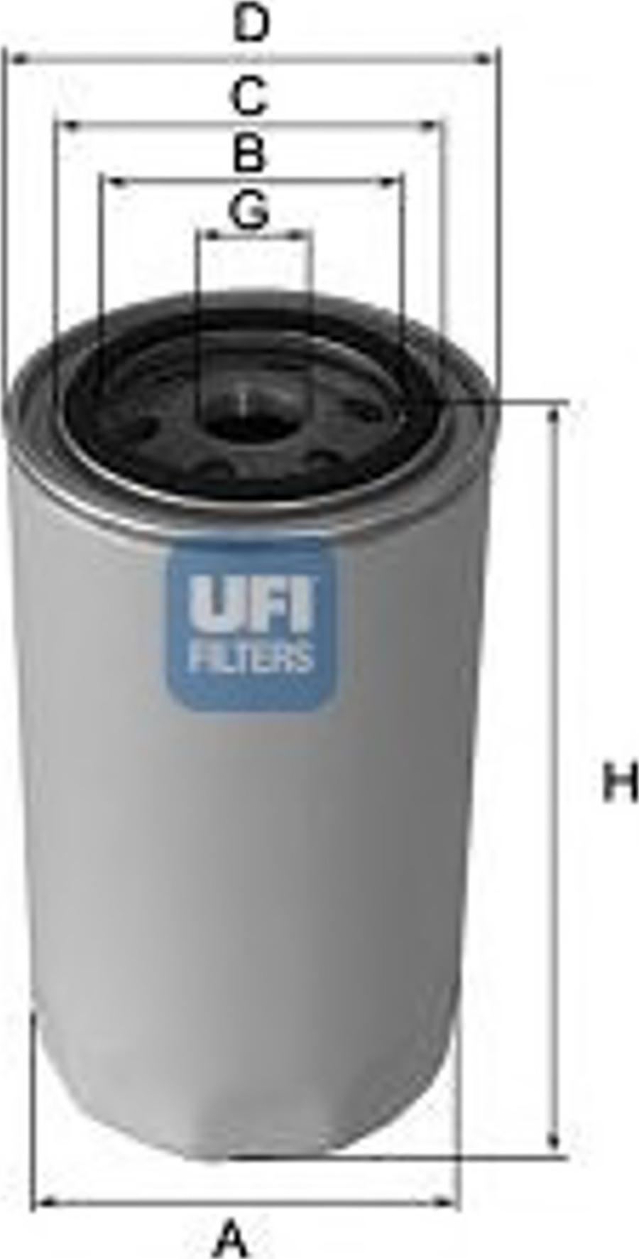 UFI 23.209.00 - Filter za ulje www.molydon.hr