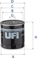 UFI 23.751.00 - Filter za ulje www.molydon.hr