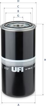 UFI 23.780.00 - Filter za ulje www.molydon.hr