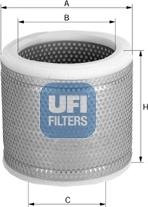 UFI 27.900.00 - Filter za zrak www.molydon.hr