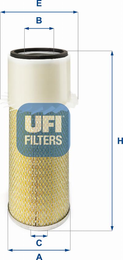 UFI 27.932.00 - Filter za zrak www.molydon.hr