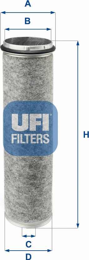 UFI 27.979.00 - Filter za zrak www.molydon.hr