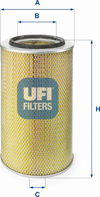 UFI 27.805.00 - Filter za zrak www.molydon.hr