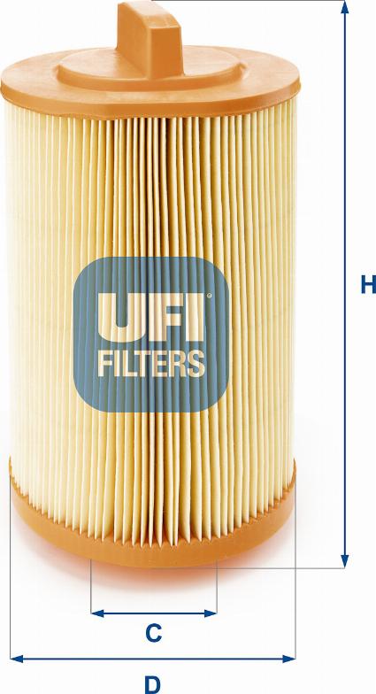 UFI 27.486.00 - Filter za zrak www.molydon.hr