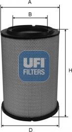 UFI 27.543.00 - Filter za zrak www.molydon.hr