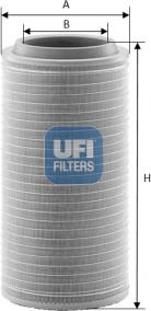 UFI 27.558.00 - Filter za zrak www.molydon.hr