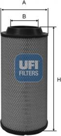 UFI 27.510.00 - Filter za zrak www.molydon.hr