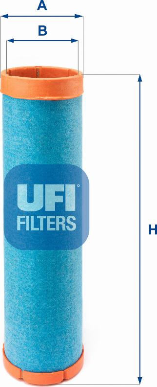 UFI 27.507.00 - Filter dopunskog zraka www.molydon.hr