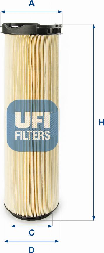 UFI 27.585.00 - Filter za zrak www.molydon.hr