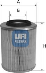 UFI 27.647.00 - Filter za zrak www.molydon.hr