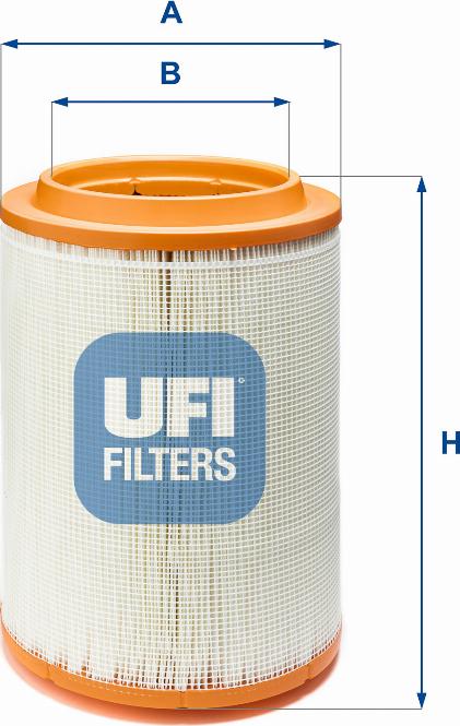 UFI 27.600.00 - Filter za zrak www.molydon.hr