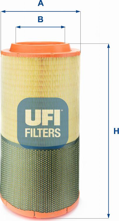 UFI 27.619.00 - Filter za zrak www.molydon.hr