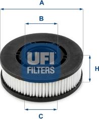 UFI 27.689.00 - Filter, odusak bloka motora www.molydon.hr