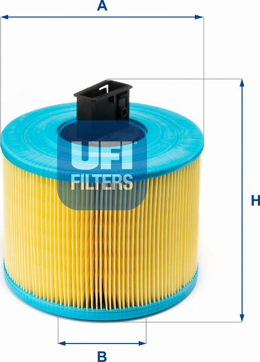 UFI 27.636.00 - Filter za zrak www.molydon.hr