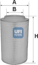 UFI 27.627.00 - Filter za zrak www.molydon.hr