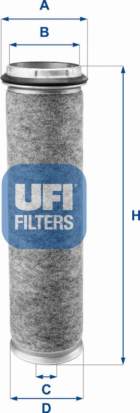 UFI 27.054.00 - Filter za zrak www.molydon.hr