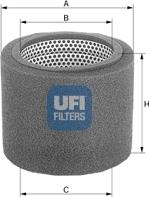 UFI 27.065.00 - Filter za zrak www.molydon.hr