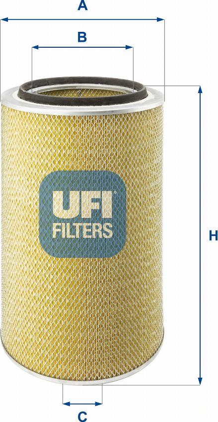 UFI 27.007.00 - Filter za zrak www.molydon.hr