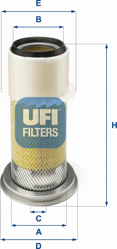 UFI 27.078.00 - Filter za zrak www.molydon.hr