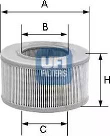 UFI 30.875.01 - Filter za zrak www.molydon.hr