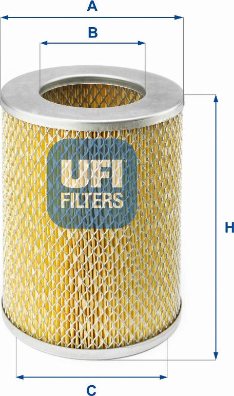 UFI 27.140.00 - Filter za zrak www.molydon.hr