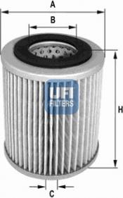 UFI 27.169.00 - Filter za zrak www.molydon.hr