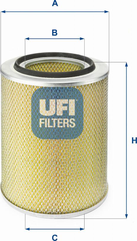 UFI 27.183.00 - Filter za zrak www.molydon.hr