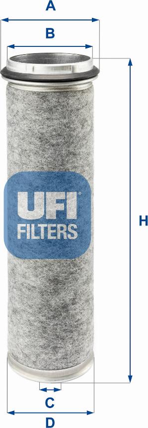 UFI 27.129.00 - Filter za zrak www.molydon.hr